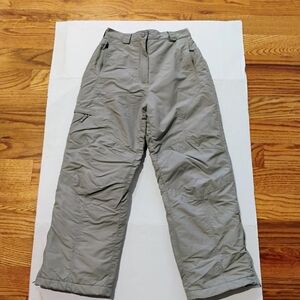 L.L. Bean Snow/Ski Pants Gray Kids 12